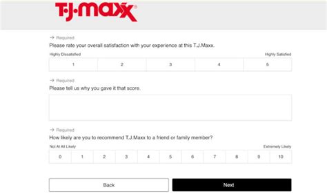 tjmaxxfeedback|TJX Rewards Feedback Form